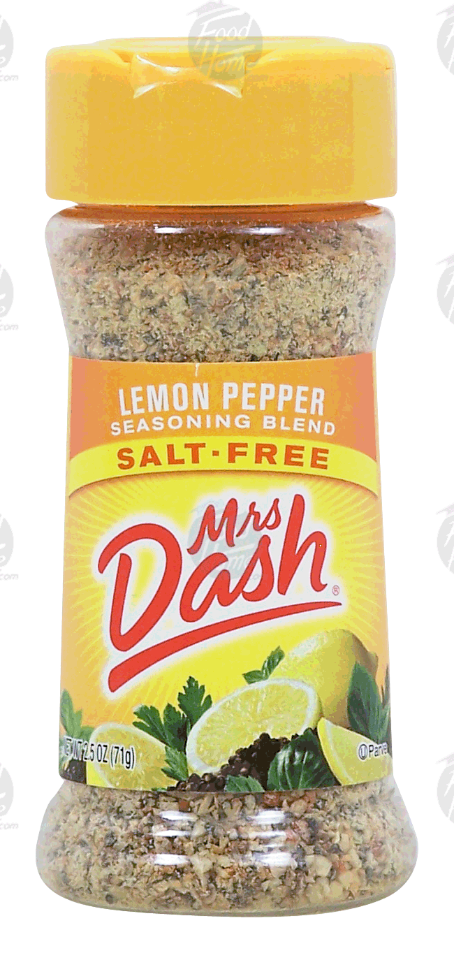 Mrs Dash  lemon pepper seasoning blend, salt-free Full-Size Picture